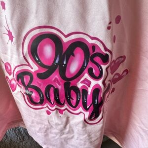 SHEIN Curve Blush Pink Blouse 5XL